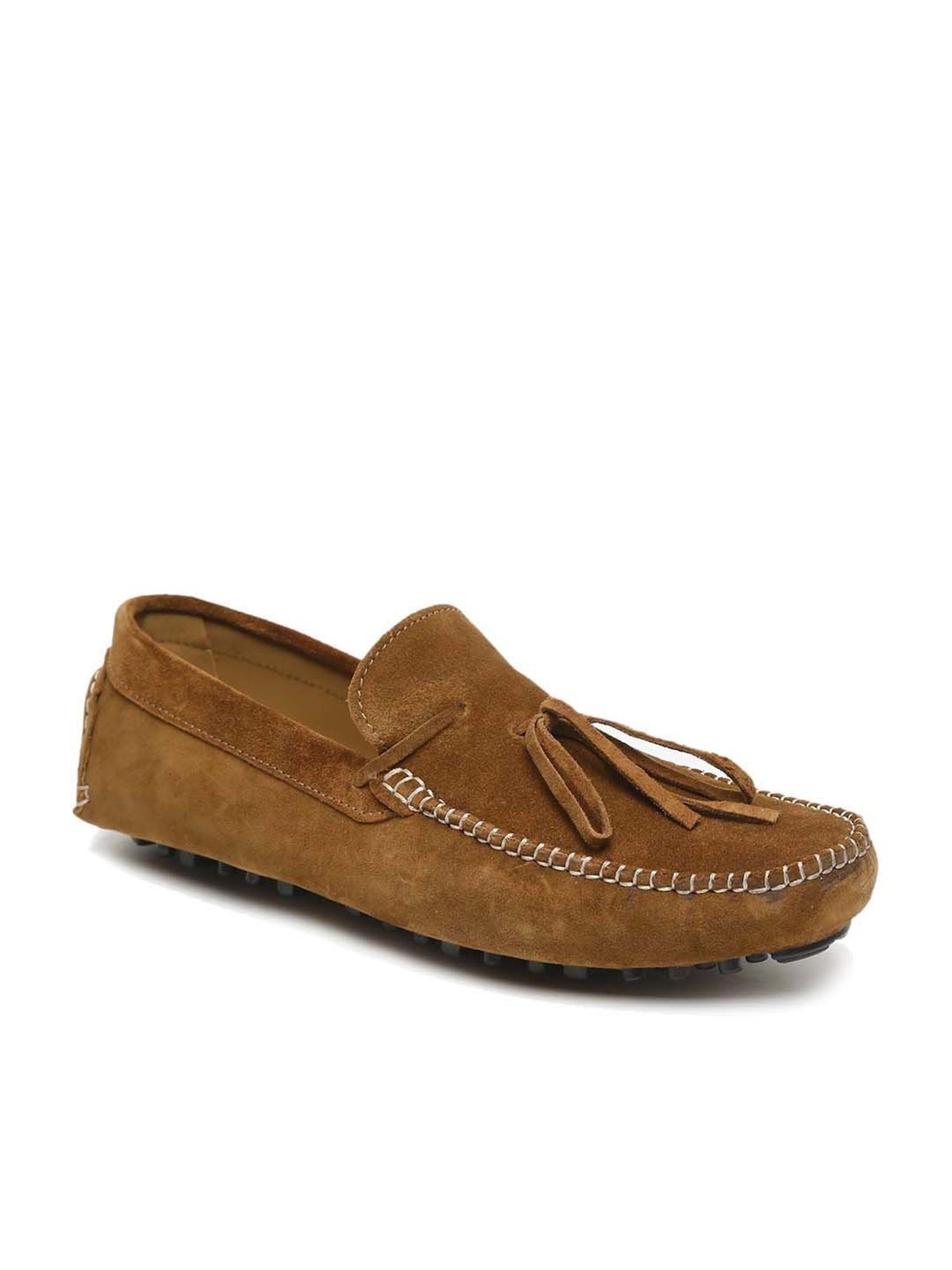 Teakwood Leathers Men's Camel Casual Moccasins