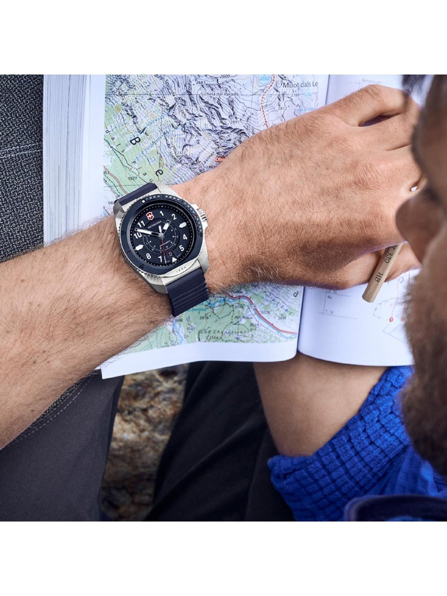 VICTORINOX V241975 Journey 1884 Analog Watch for Men