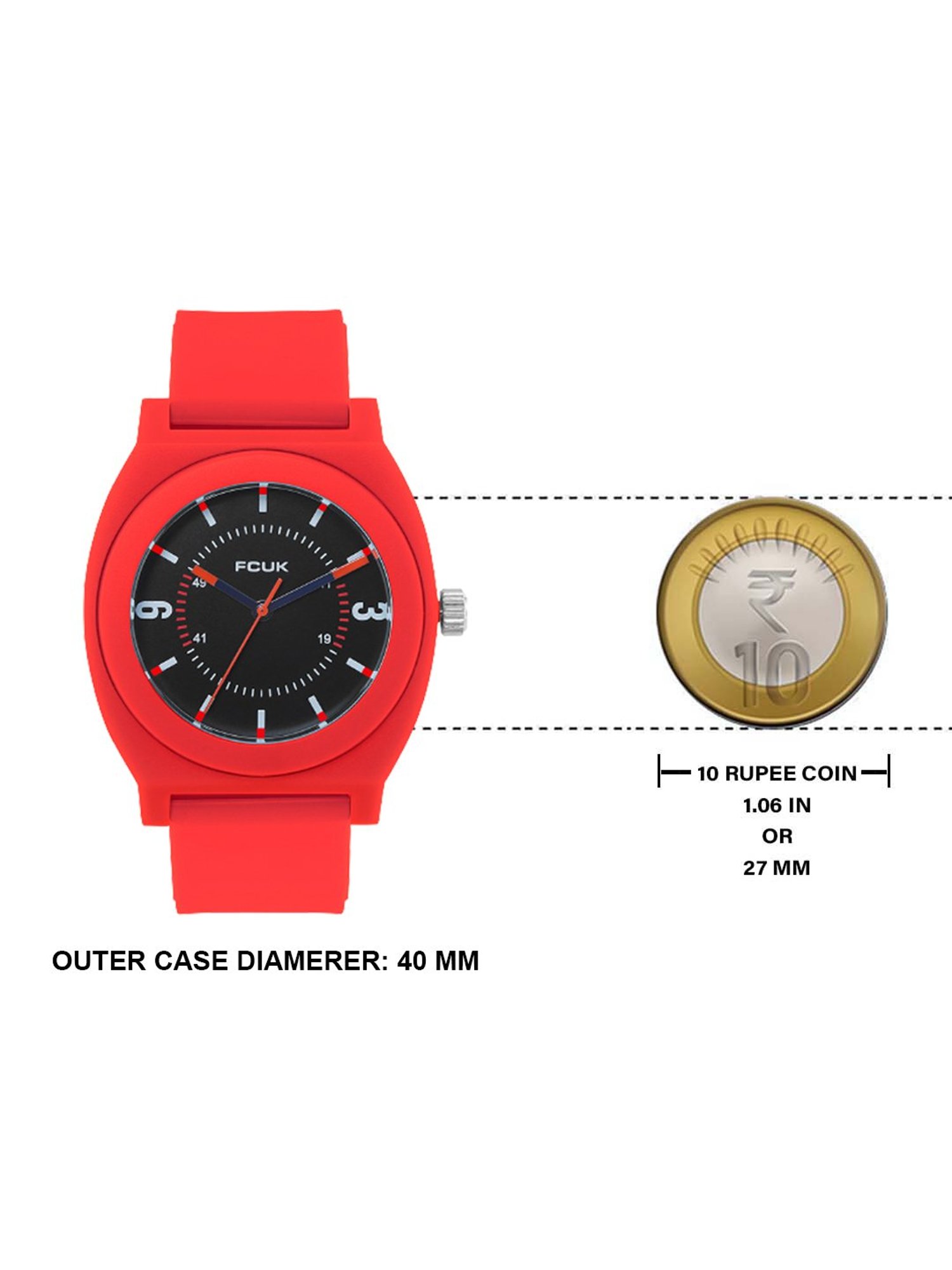 FCUK FK00015B Analog Unisex Watch