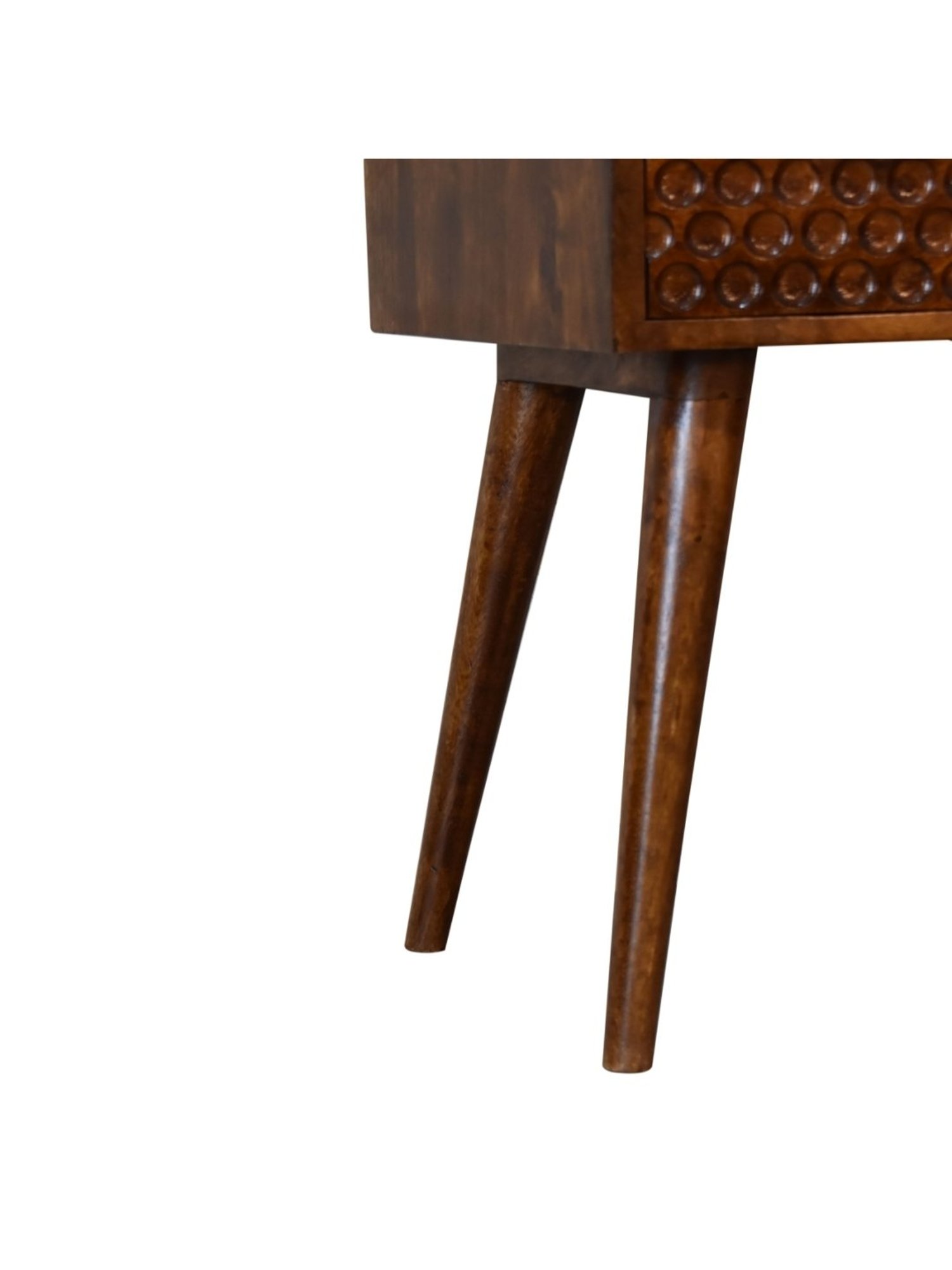 Artisan Furniture Torun Solid Brown Mango Wood Side Table