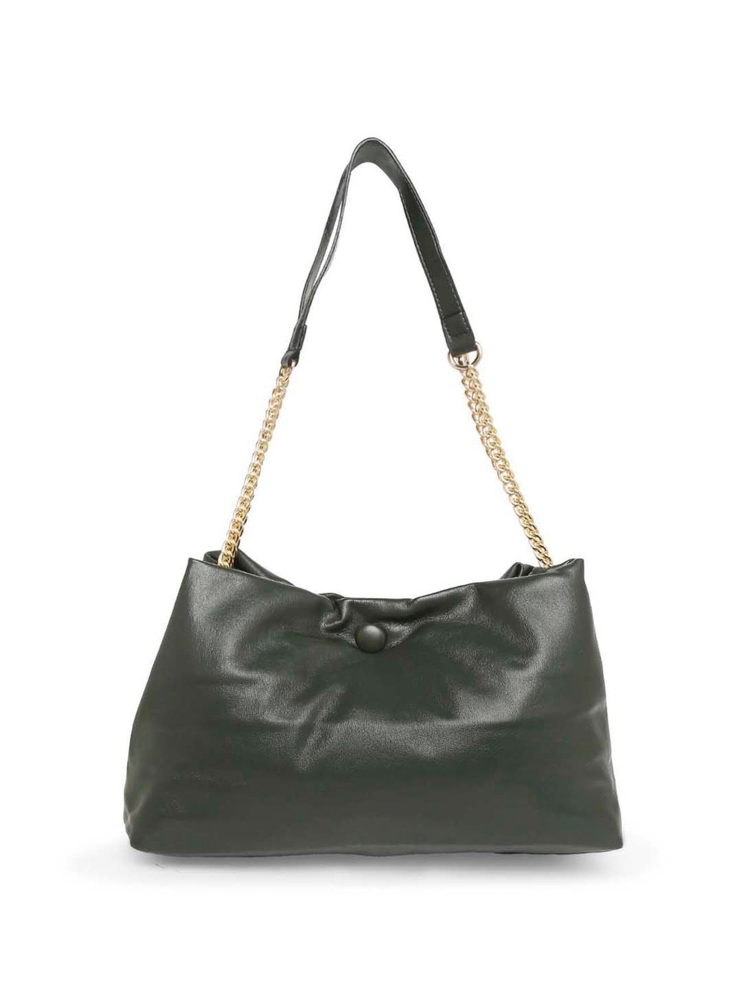 Marina Galanti Green Solid Medium Shoulder Bag