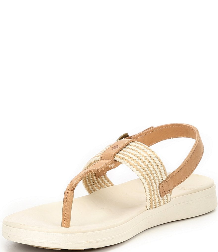 Sperry Adriatic Leather Thong Sling Sandals