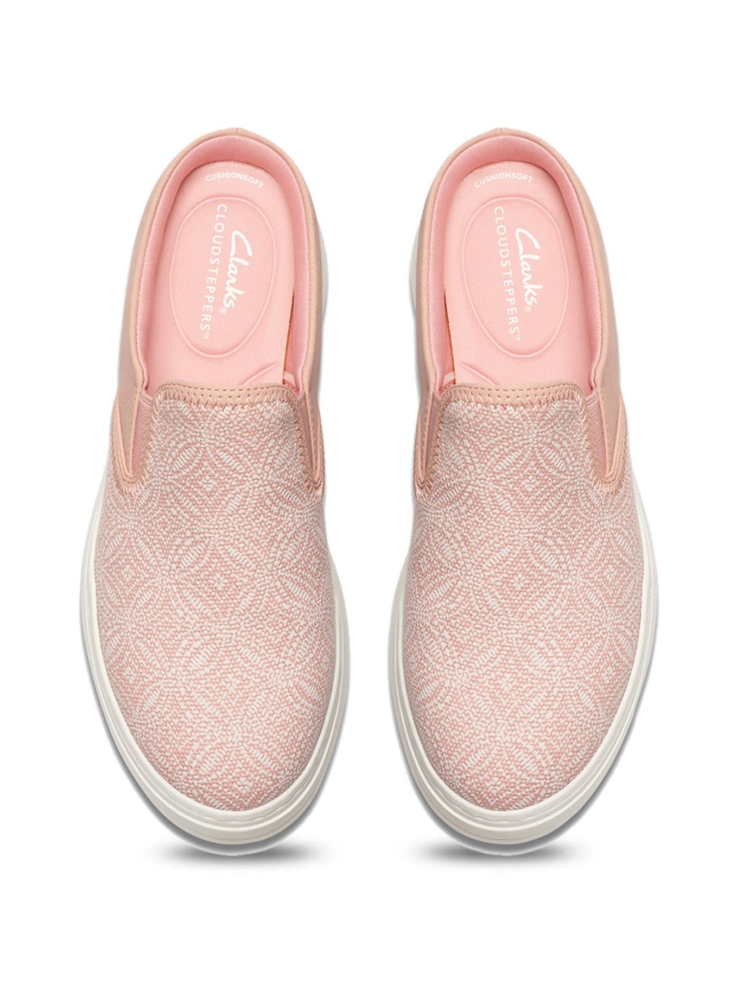 Clarks Women's Audreigh Cove Peach Mule Shoes