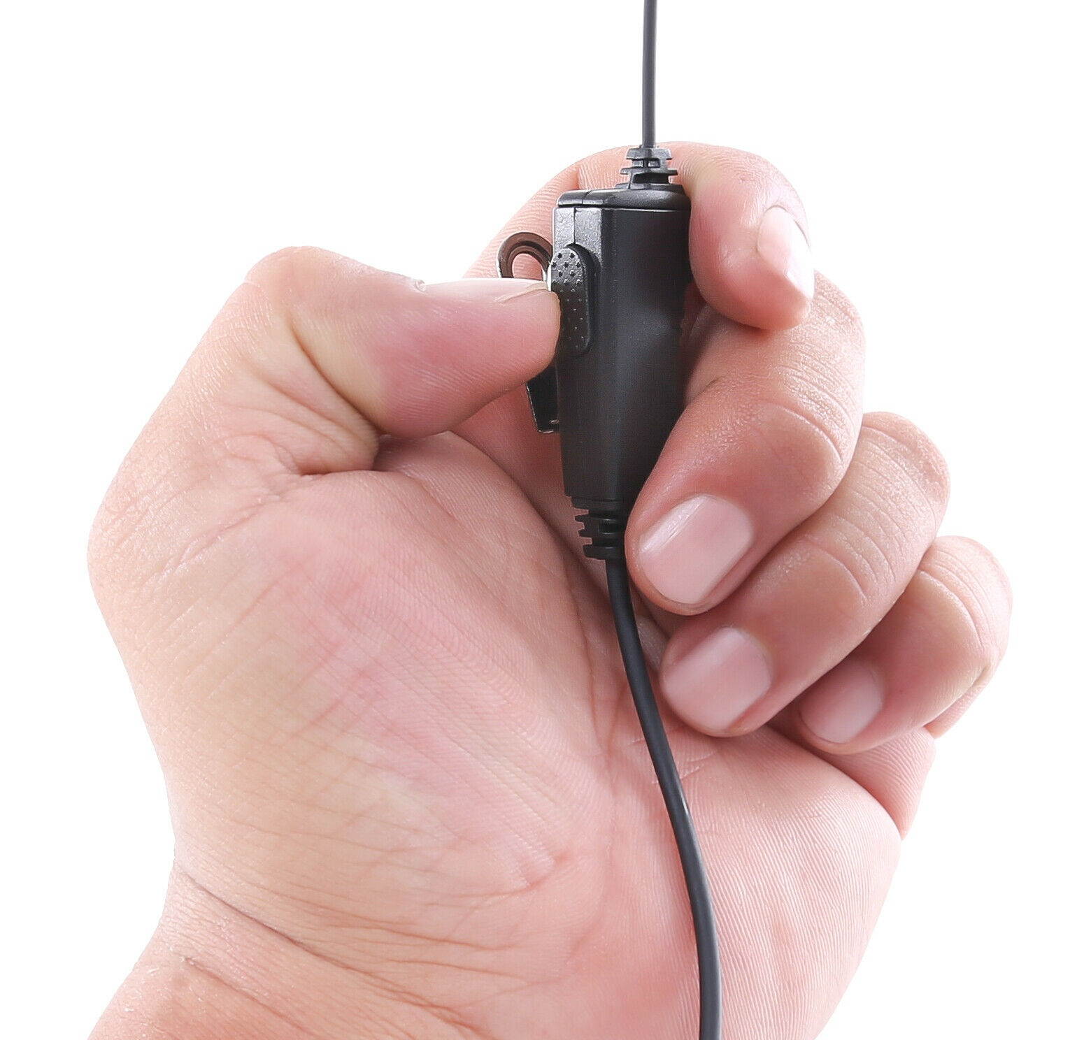 10 pcs Dual Pin D-Sharp Earhanger PTT for Motorola RMV2080 RMU2080D RMU2080