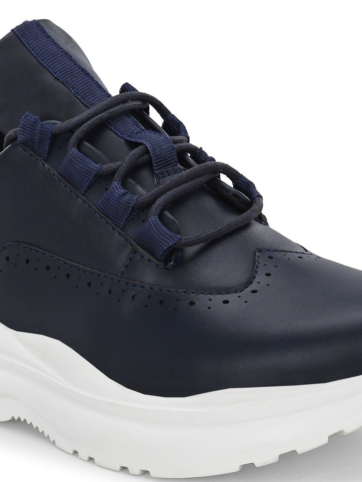 Hoversole Men's Gravity-2 Navy Casual Sneakers