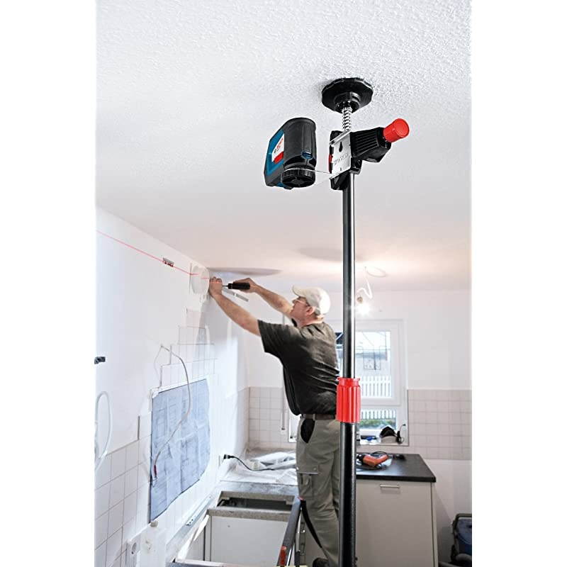 Telescoping Pole with 1/4-Inch by 20-Inch Laser Mount BP350