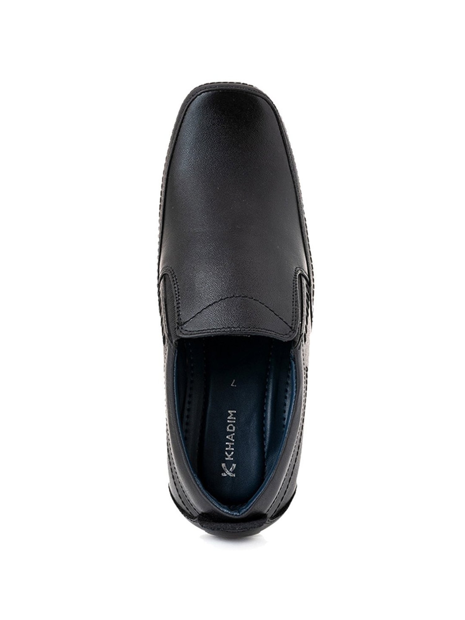 Khadim Men's Black Formal Loafers
