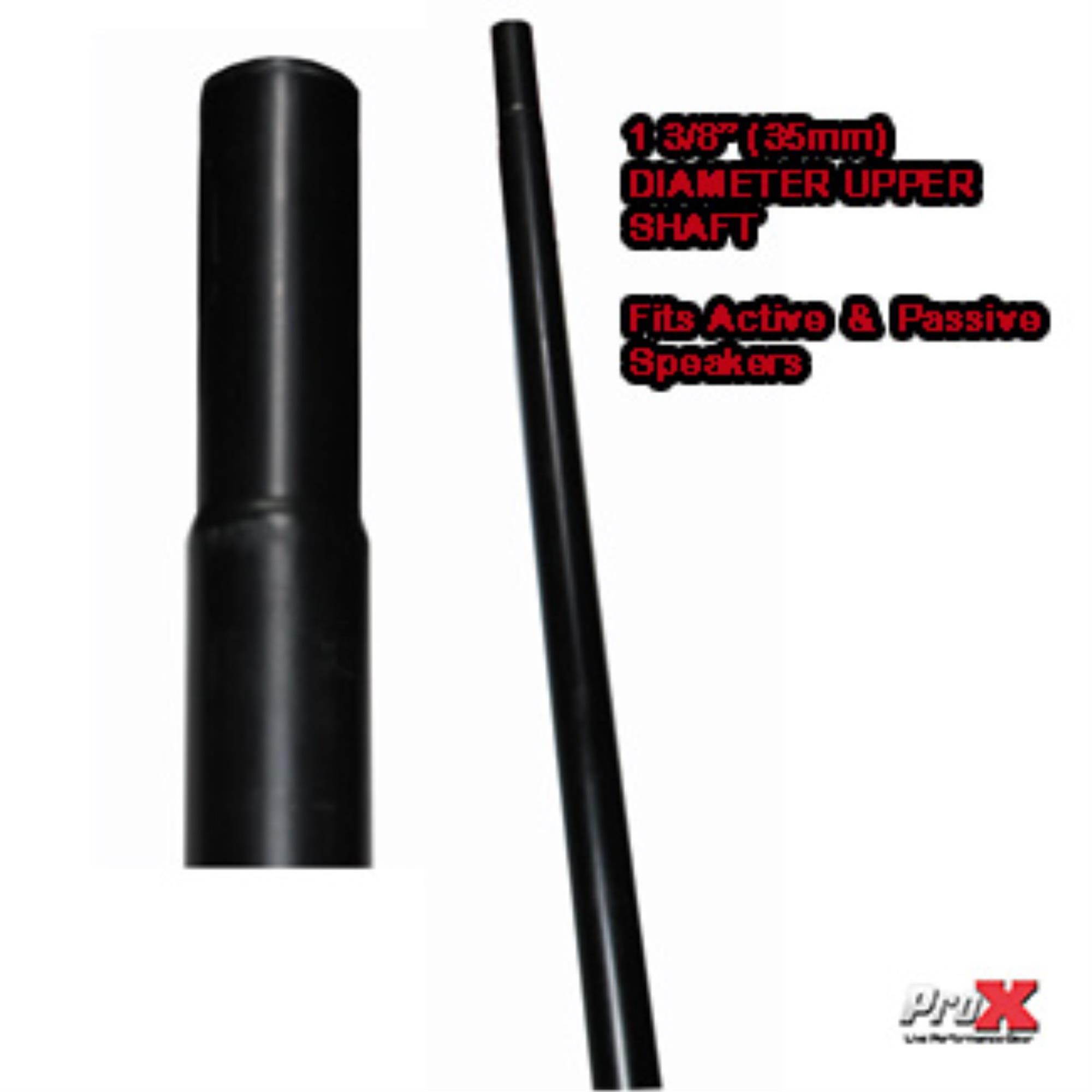 ProX T-SS26P Heavy Duty Speaker Tripod Stand with Double Carry Bag, 8', 2-Pack