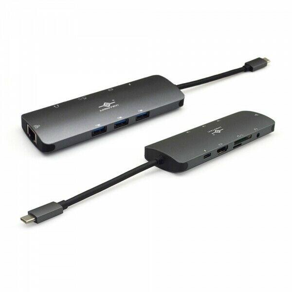 Vantec Link USB C Multi-Function Hub with Power Delivery