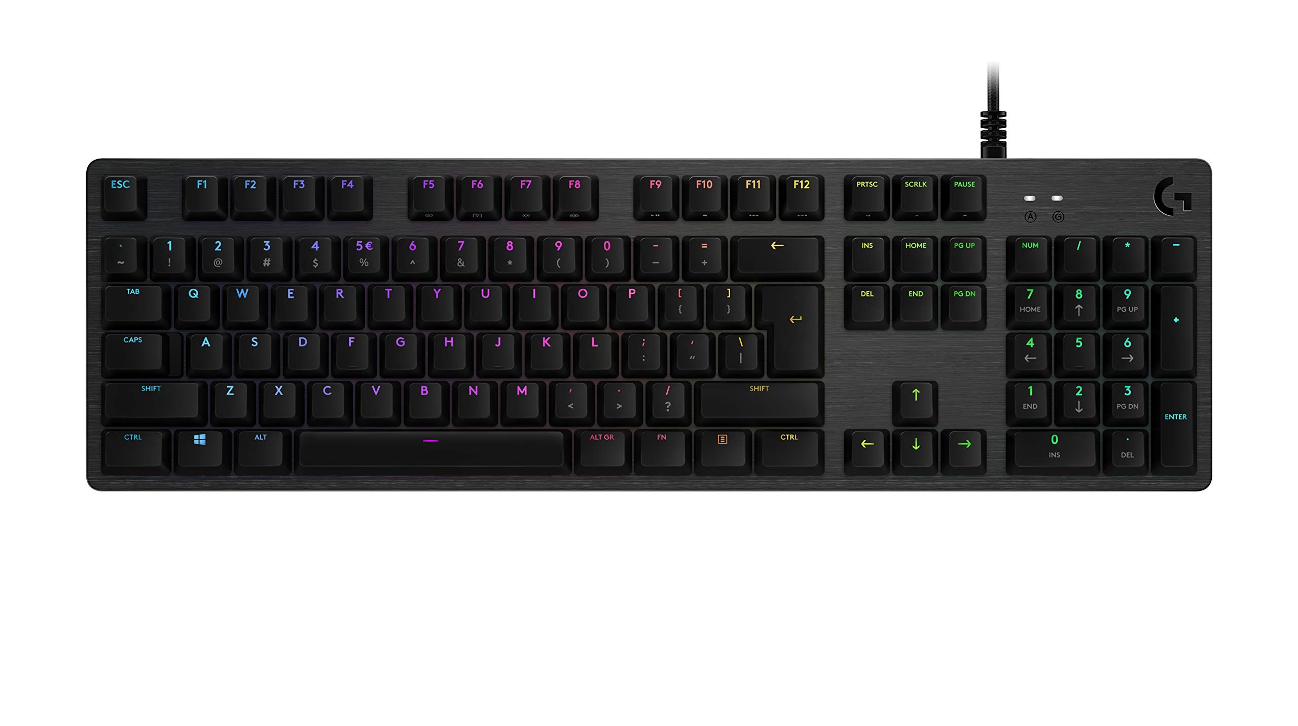 2, 60% Wired/Wireless Mechanical Keyboard (Kailh Box Brown Switch/White Case) - Full Keys Programmable - True RGB Backlit - Tap Arrow Keys - Double Shot PBT Keycaps - NKRO - 1900mAh Battery