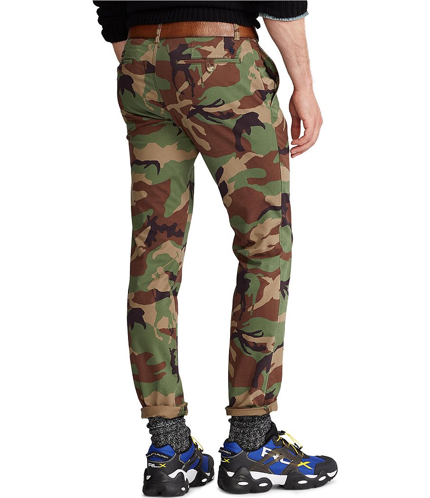 Polo Ralph Lauren Camo Stretch Slim-Fit Chino Pants