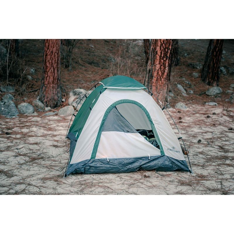 Stansport Adventure 2 Person Done Tent Forest Green/Tan
