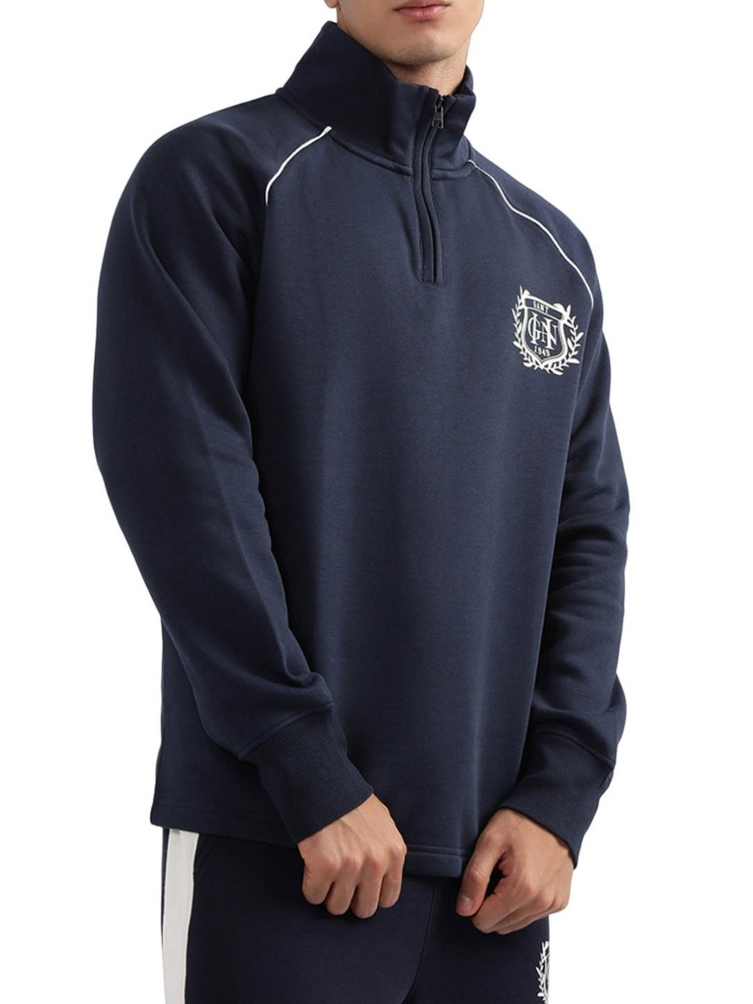 Gant Navy Regular Fit Sweatshirt