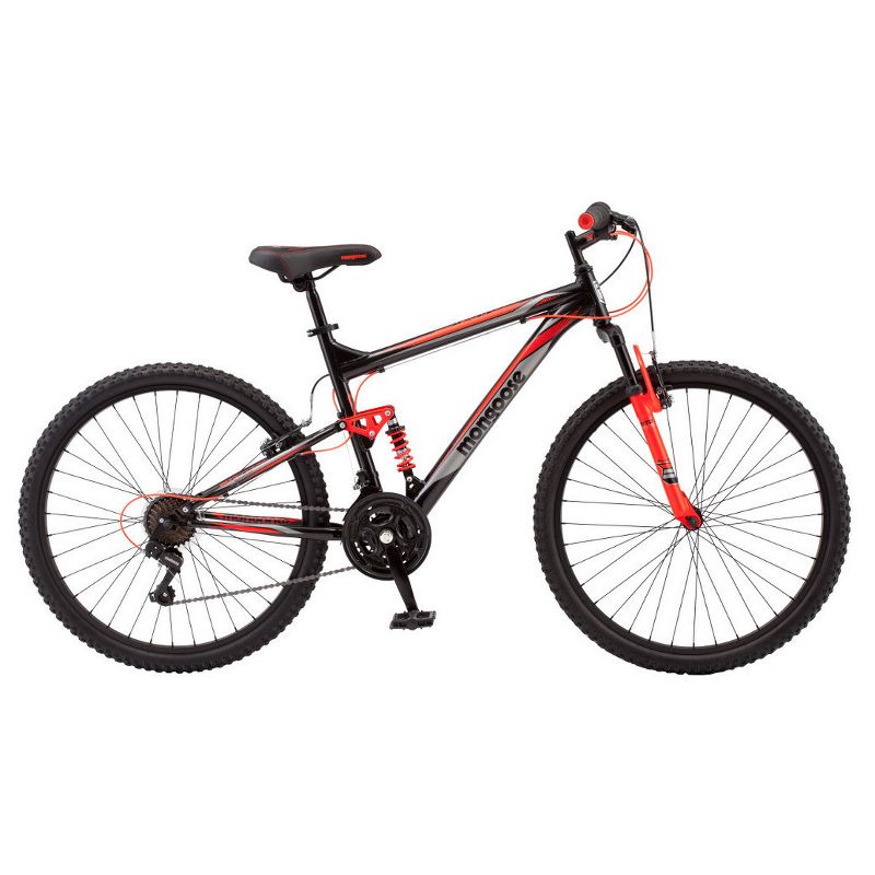 Mongoose Men's Status 2.2 26" Mountain Bike - Black