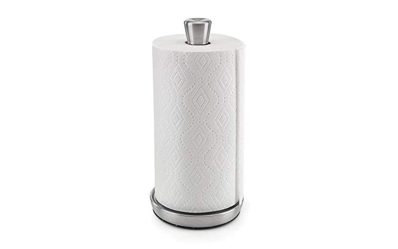 Polder Single-Tear Paper Towel Holder with Weighted Base