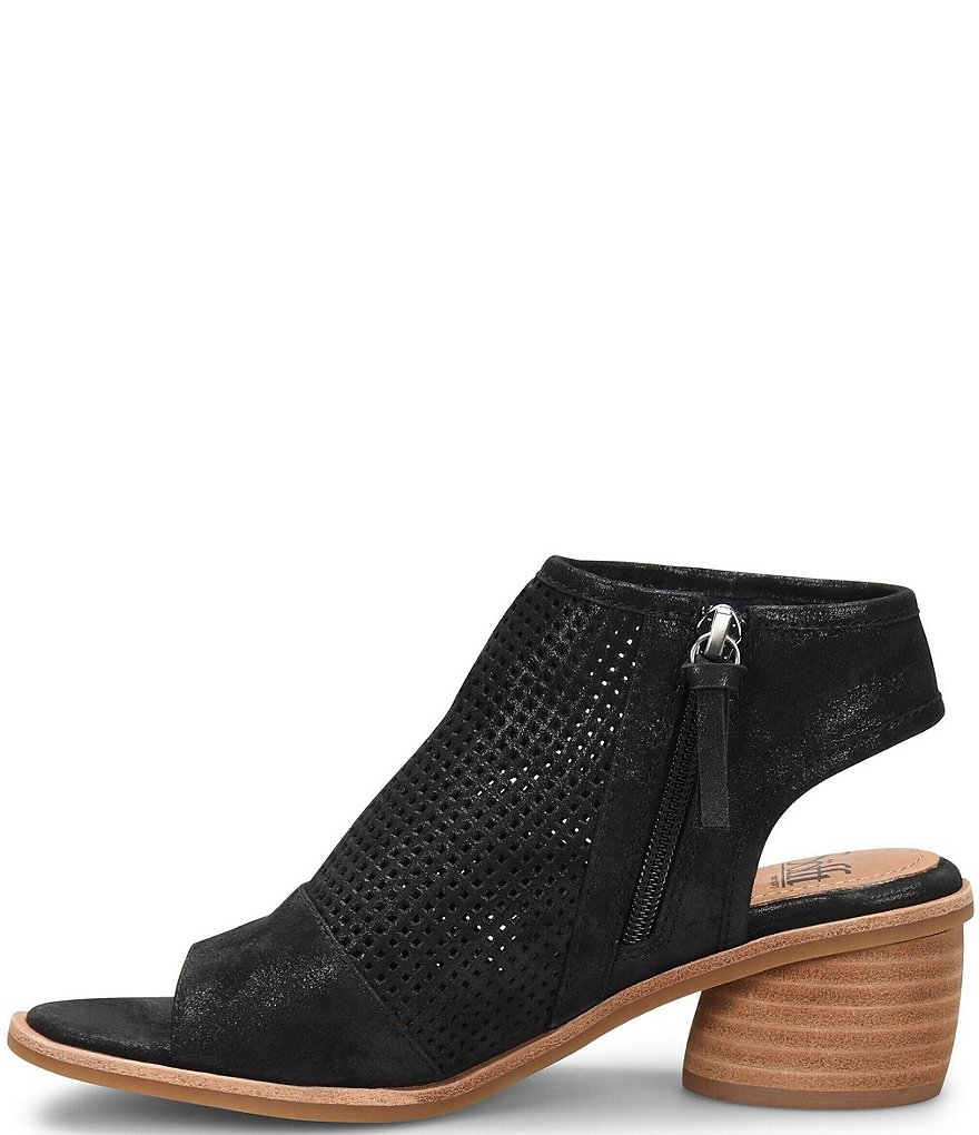 Sofft Coraline Metallic Suede Sandals