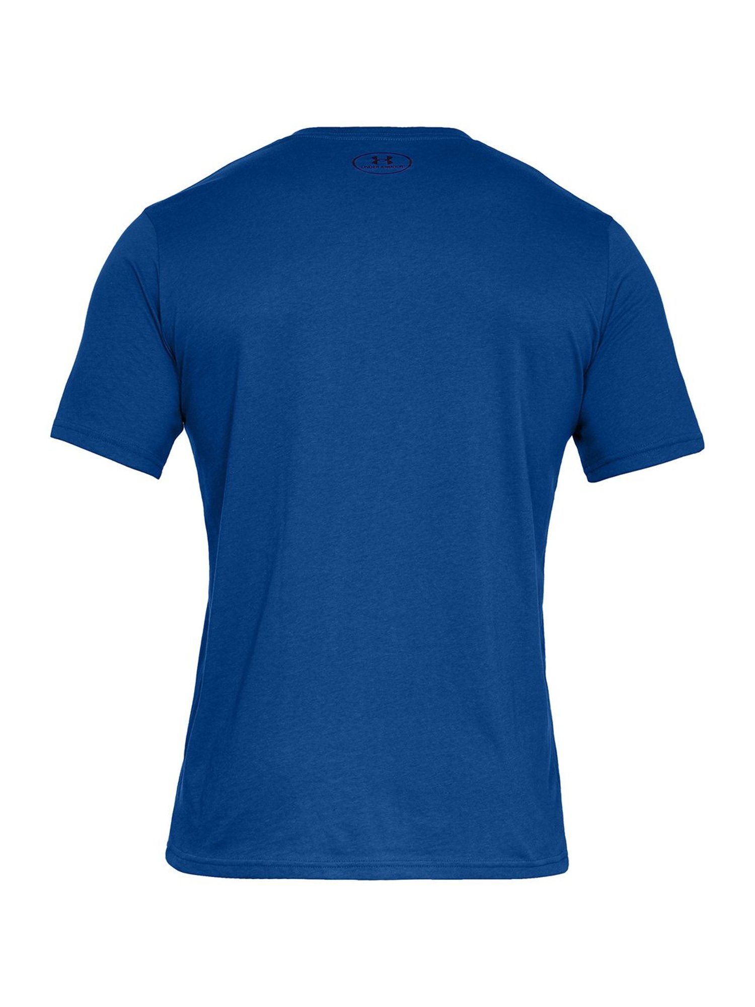 Under Armour Blue Cotton Slim Fit T-Shirt