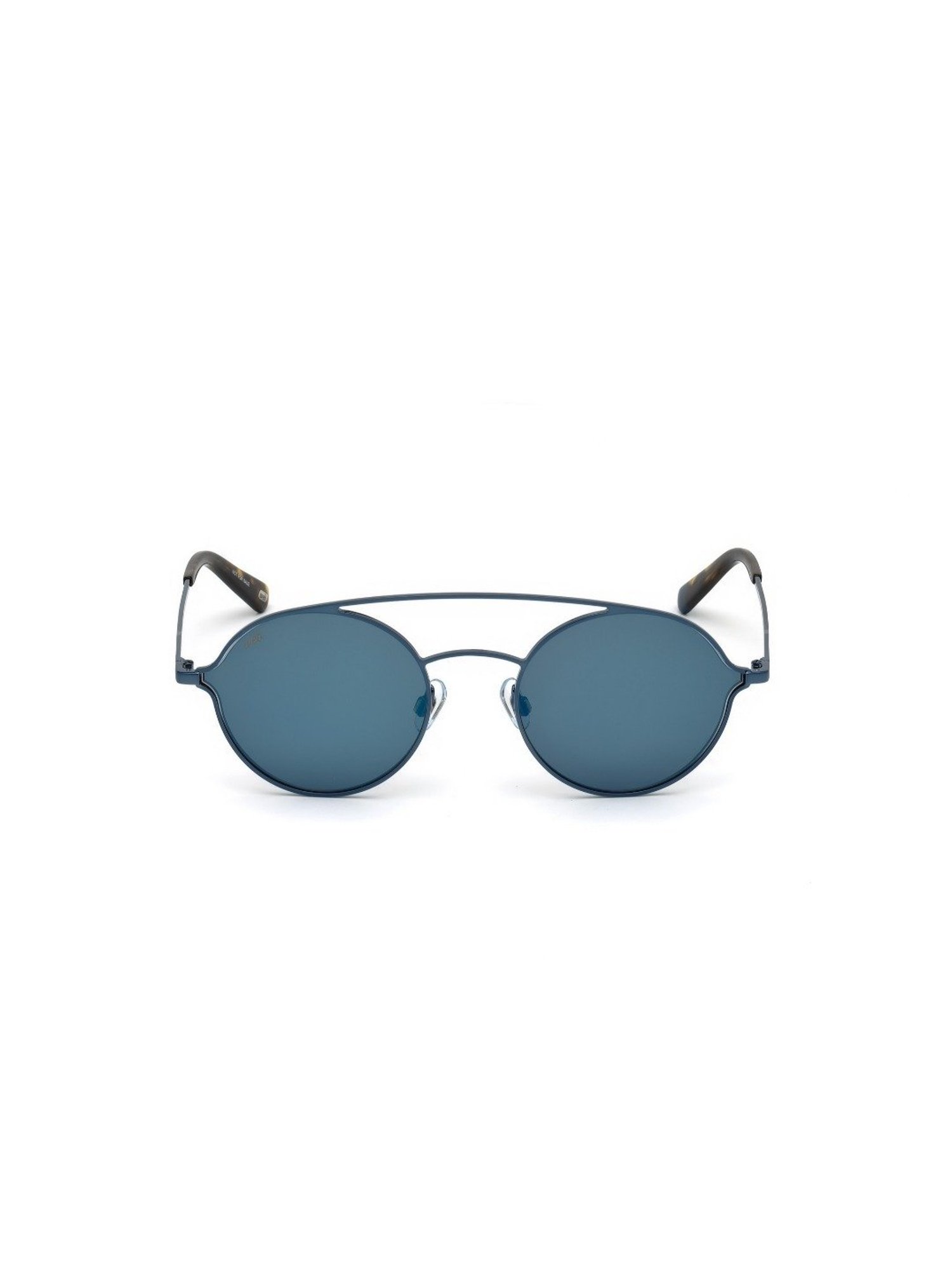 Web Eyewear Blue Pilot Sunglasses for Men Designed in Italy