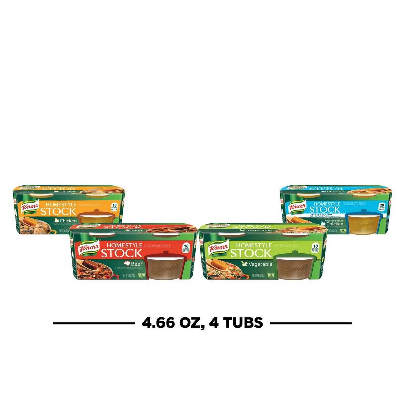 Knorr Homestyle Stock Chicken - 4.66oz/4pk