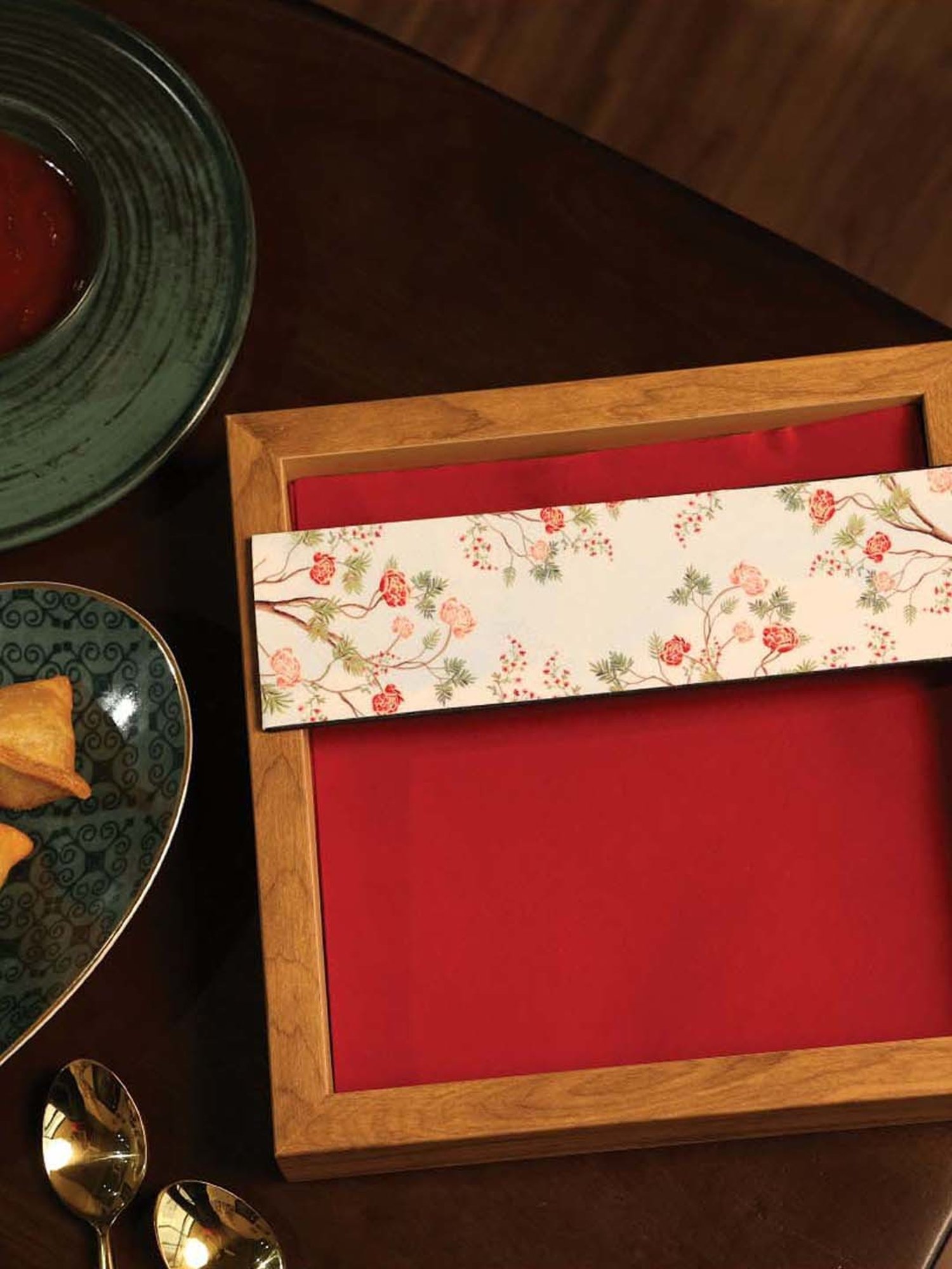 ICRAFT Multicolor Mdf Mor Series Tissue Tray