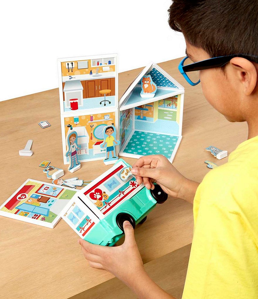 Melissa & Doug STEM Magnetivity&trade; Pet Center Building Play Set