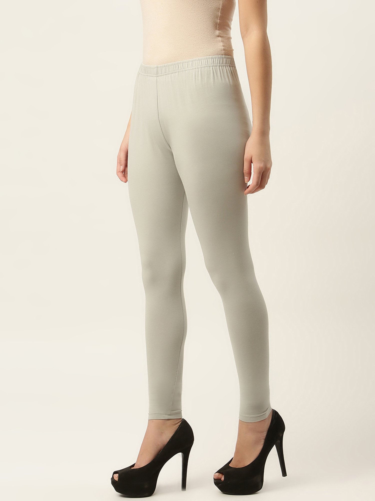 Ms.Lingies Grey Cotton Leggings