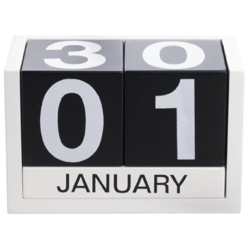 Design Ideas ThreeSixFive Calendar (Black)