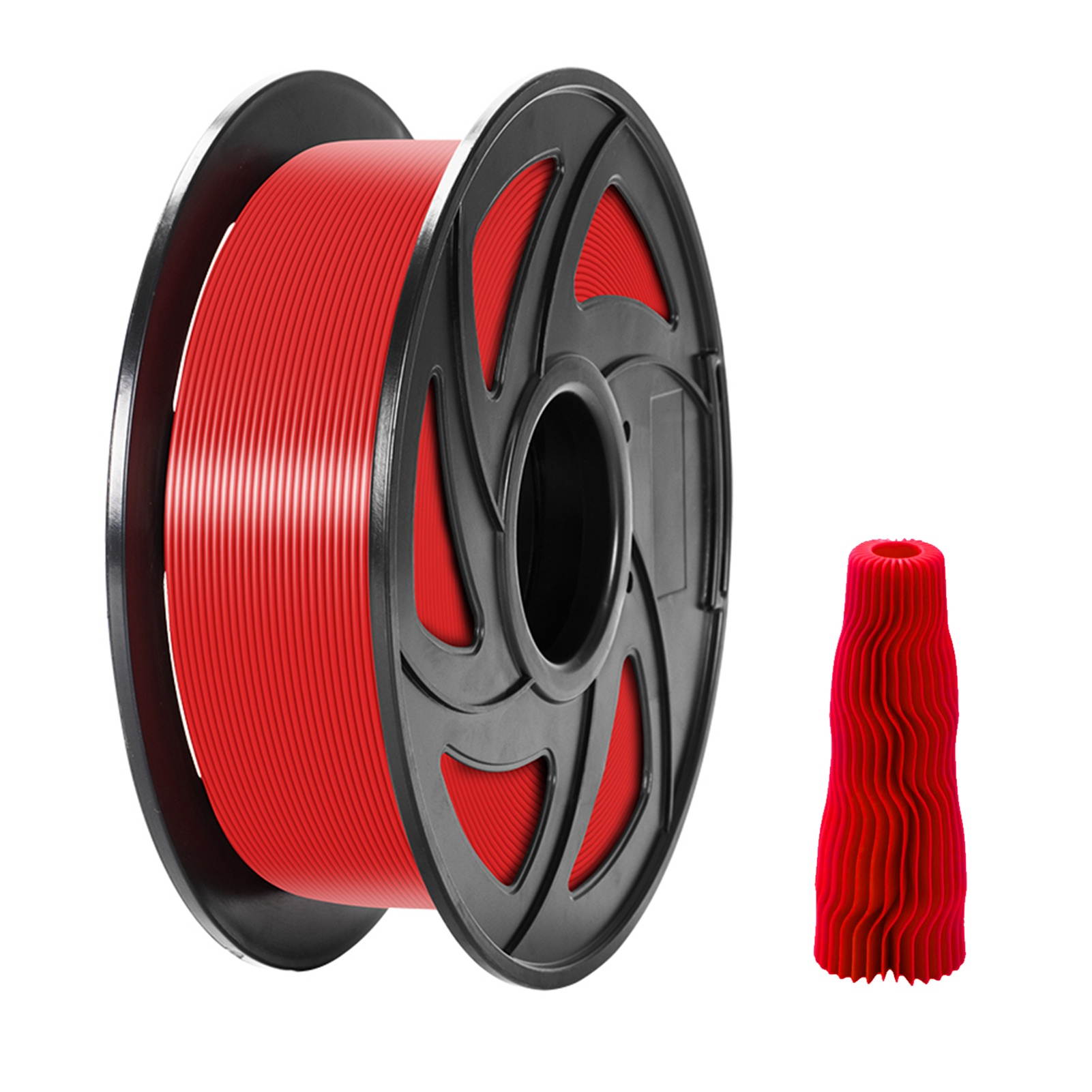TRONXY PLA 3D Printer Filament 1.75mm Dimensional Accuracy +/- 0.05mm 1kg(2.2lbs) Spool, Blue