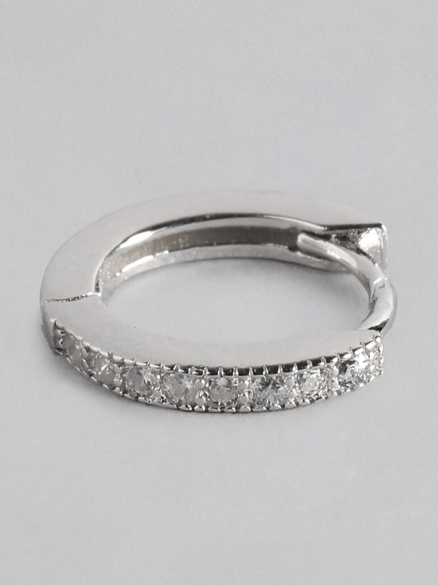 Zavya 92.5 Sterling Silver Drop & Hoop - Set of 2