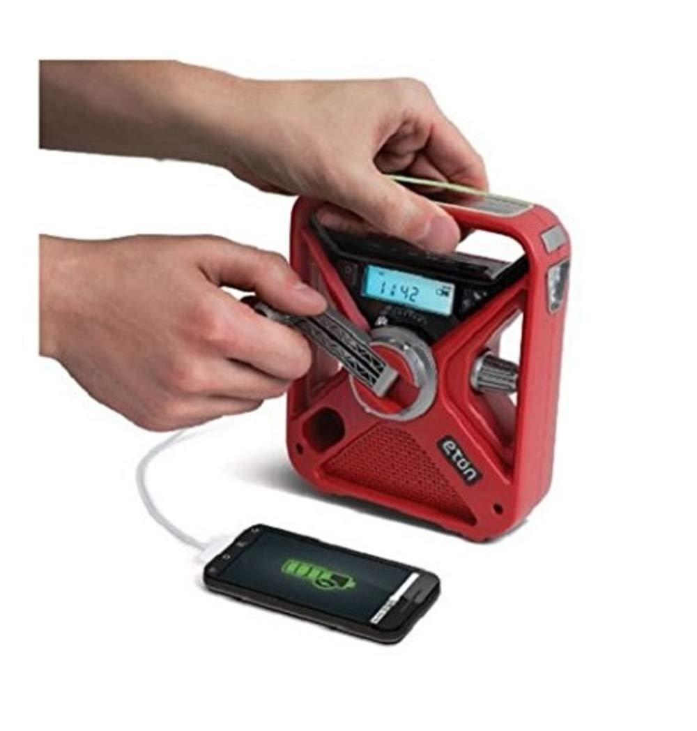 The American Red Cross FRX3+ Emergency Weather Radio with Smartphone Charger, ARCFRX3+WXR