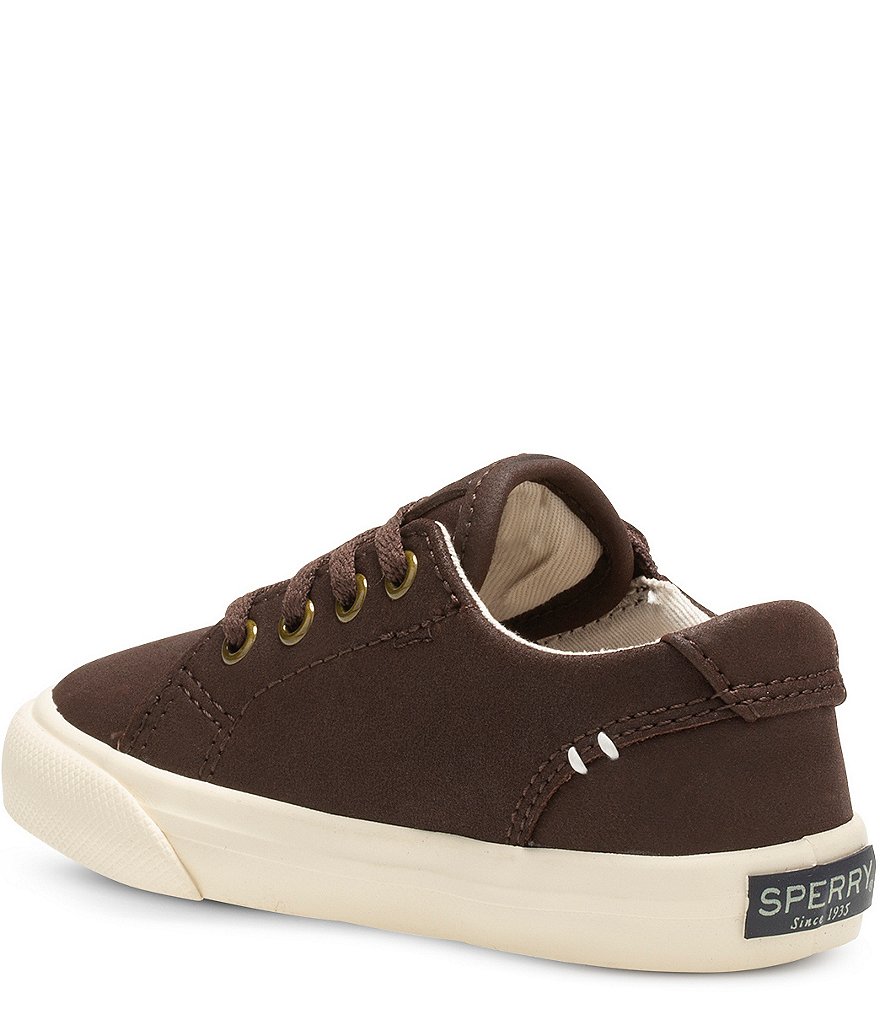 Sperry Boys' Striper II Junior Leather Sneakers (Infant)