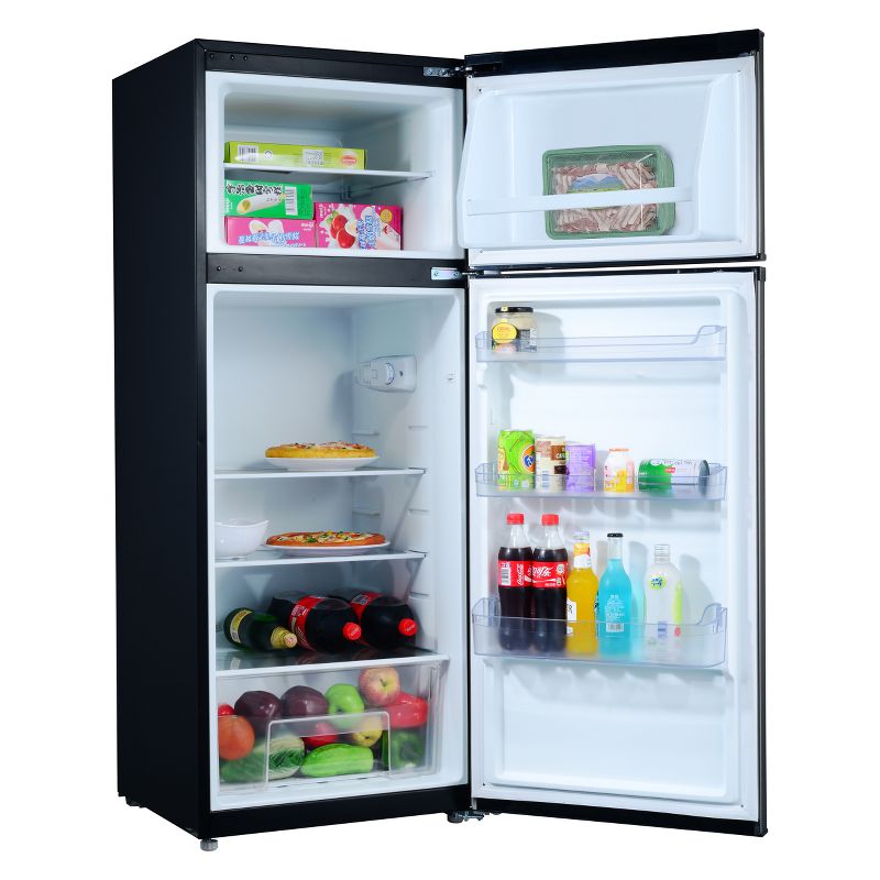 Galanz 7.6 cu ft Compact Refrigerator - Stainless Steel GL76S1E