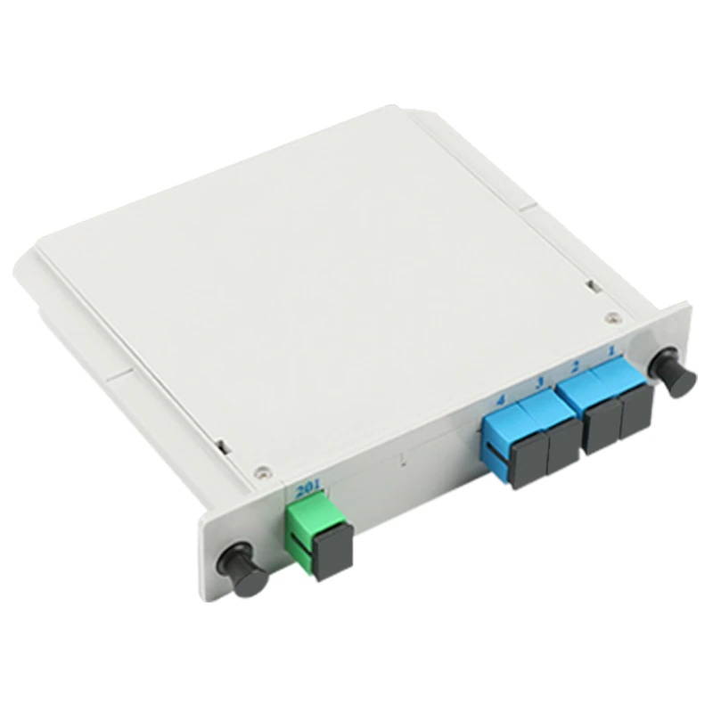 Monoprice OM4 Fiber Optic Cable - 15m (Meter) - LC/UPC-SC/UPC, Multi Mode, Duplex, 50/125 Type, 2.0mm, PVC