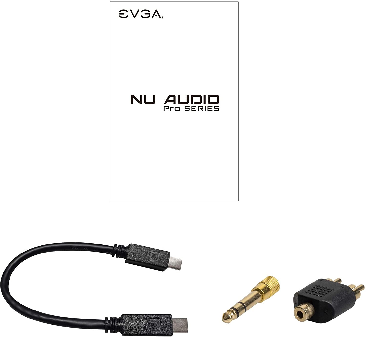 EVGA NU Audio Pro 7.1, 712-P1-AN21-KR, 7.1 Surround, Lifelike Audio, PCIe, RGB LED, Backplate, Designed with Audio Note