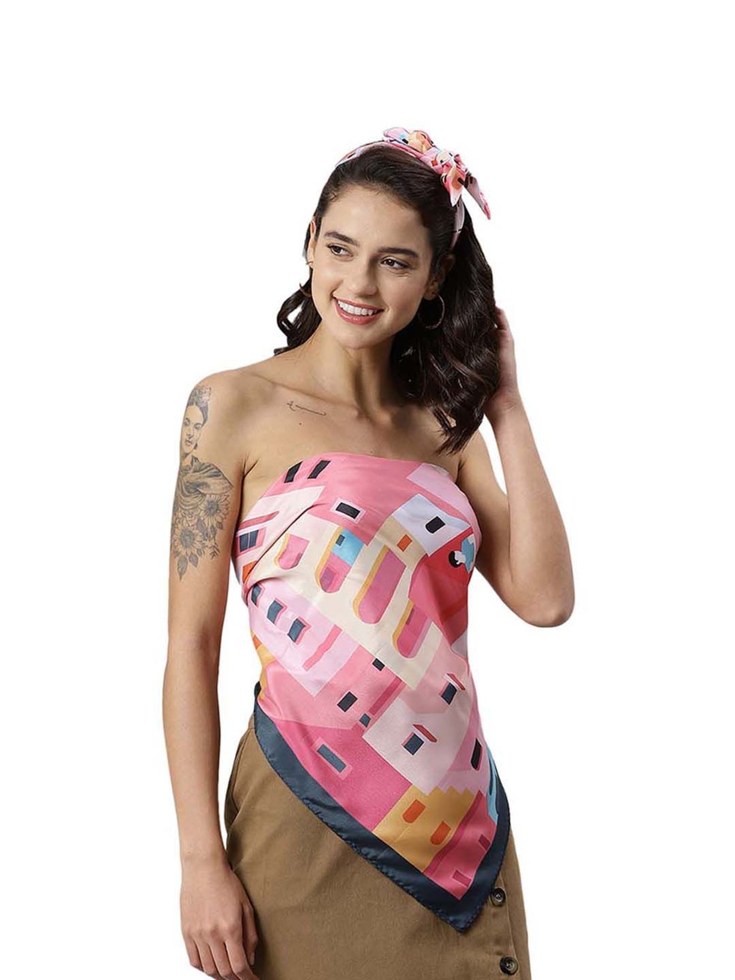 Under Armour Black Polyester Hijab - Extra Small