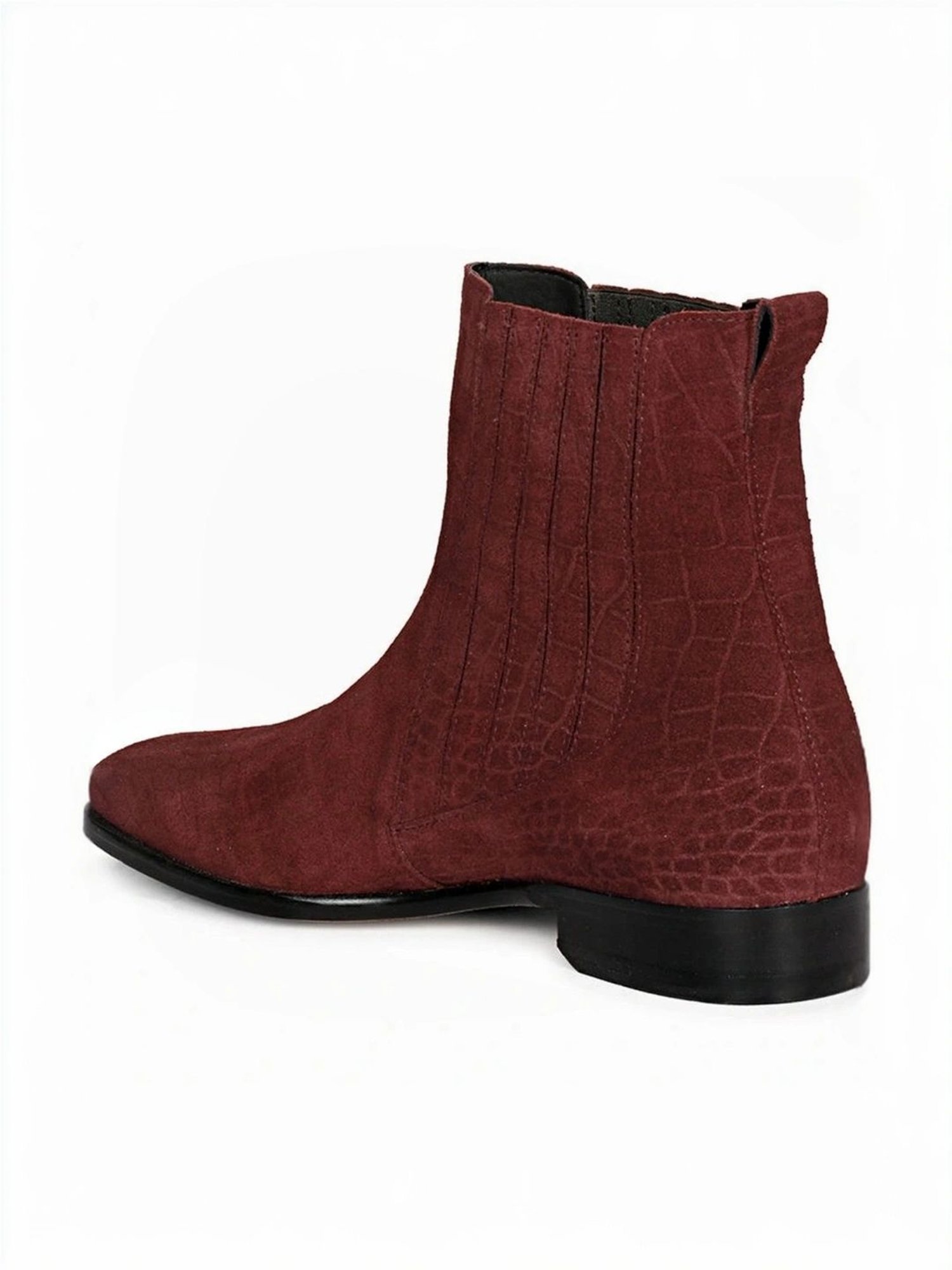 Saint G Men's Gorile Burgundy Chelsea Boots