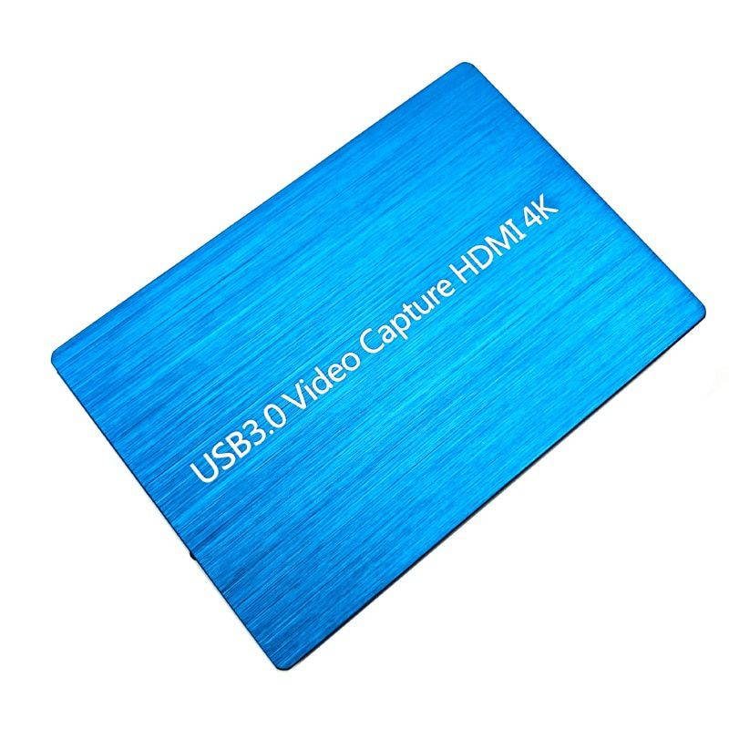 4K HDMI to USB 3.0 Video Capture Card Dongle 1080P 60fps HD Video Recorder Computer Components Hardware HDMI Video Capture Card