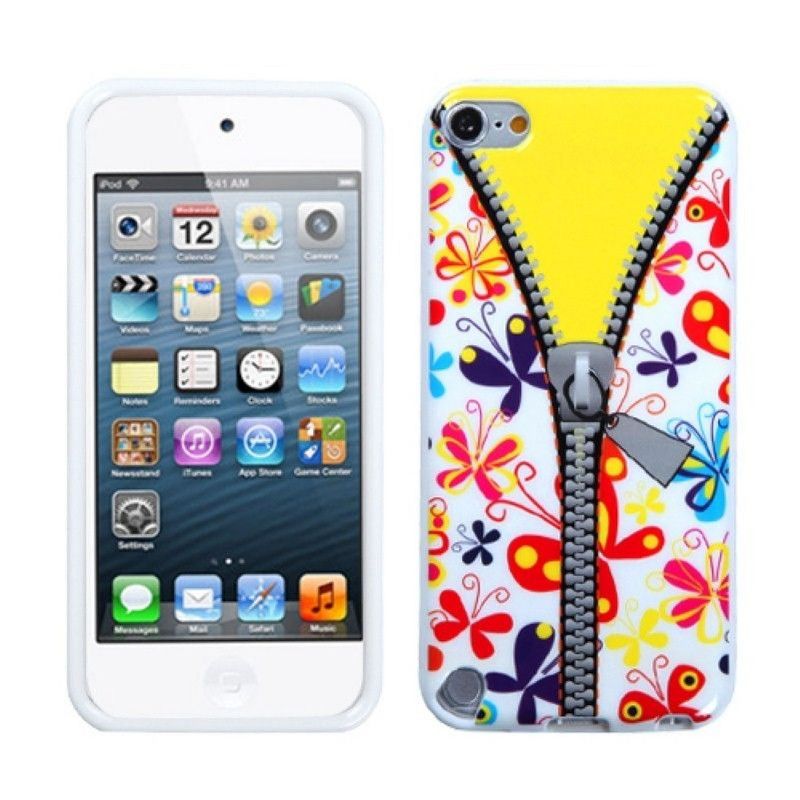 MYBAT For Apple iPod Touch 5th Gen/6th Gen Butterfly Rubber Case