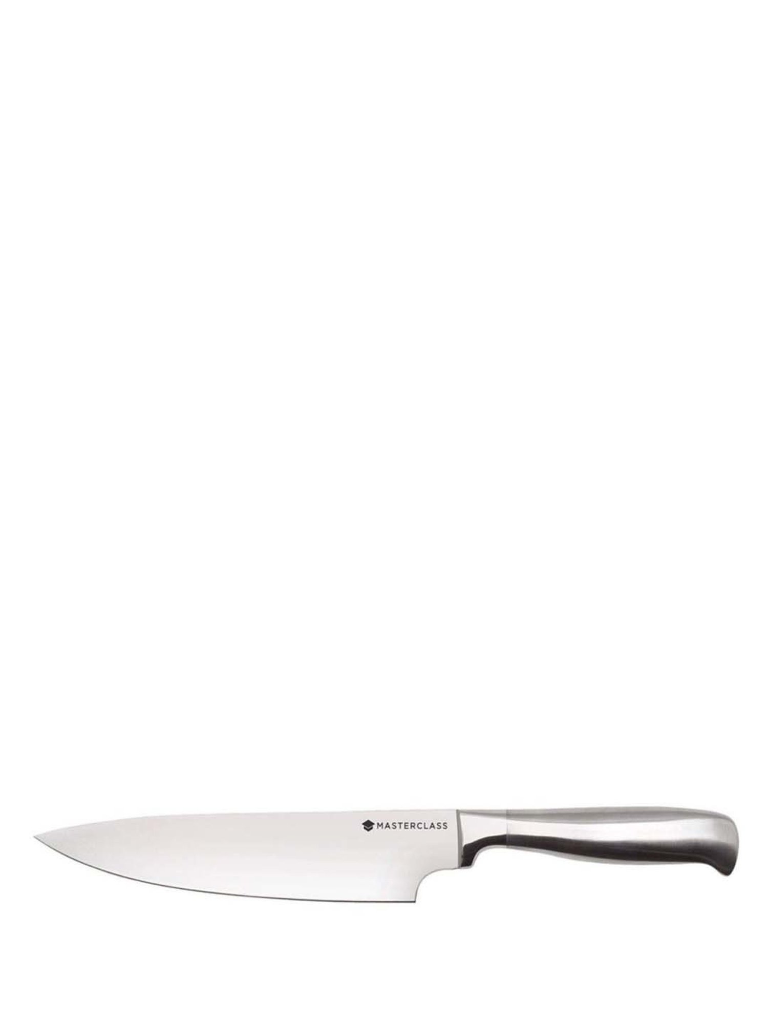 MasterClass Silver Medium Stainless Steel Acero Chef's Knife - 20 cm