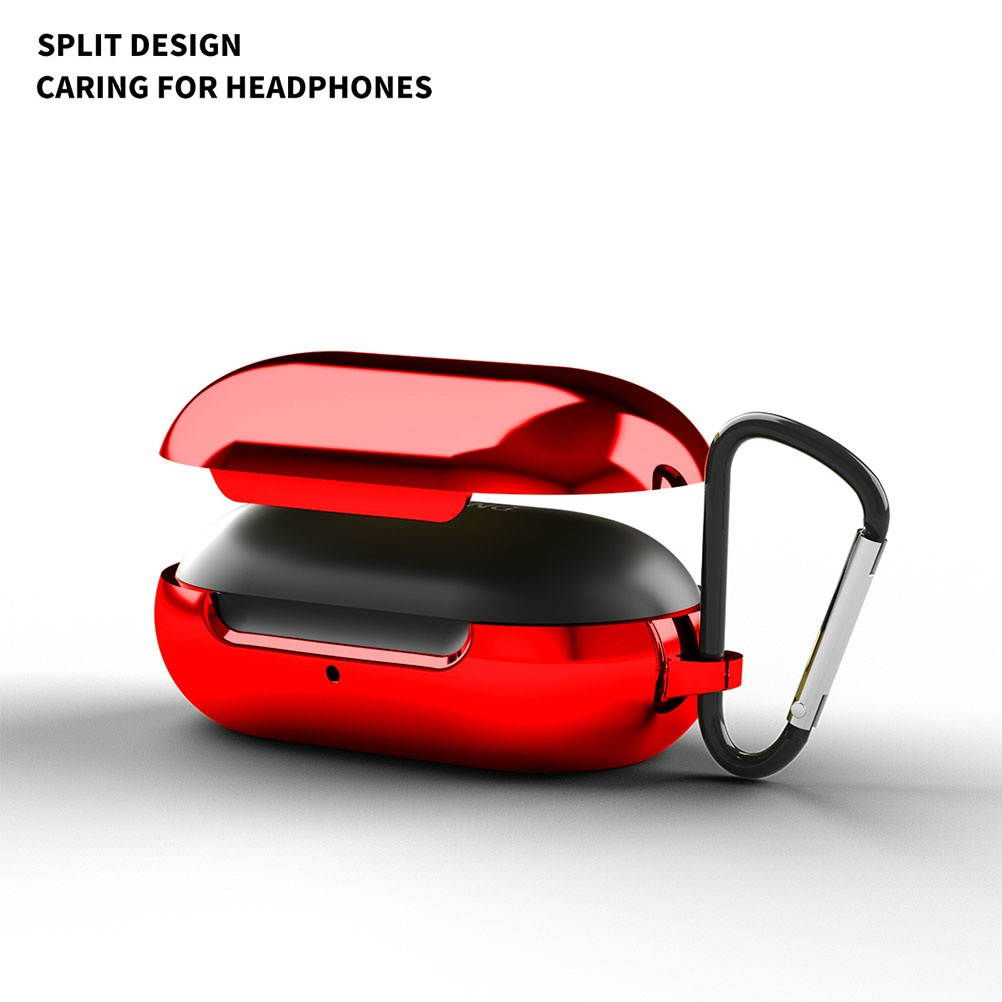 Fashion Wireless Headset Case Protector Shockproof Dustproof Portable Earphone Cover Compatible for Galaxy Buds (Blue)