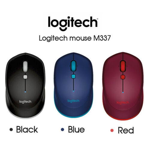 Logitech M535/M337 Bluetooth Wireless Laser-grade optical 1000 dpi Mouse - Grey
