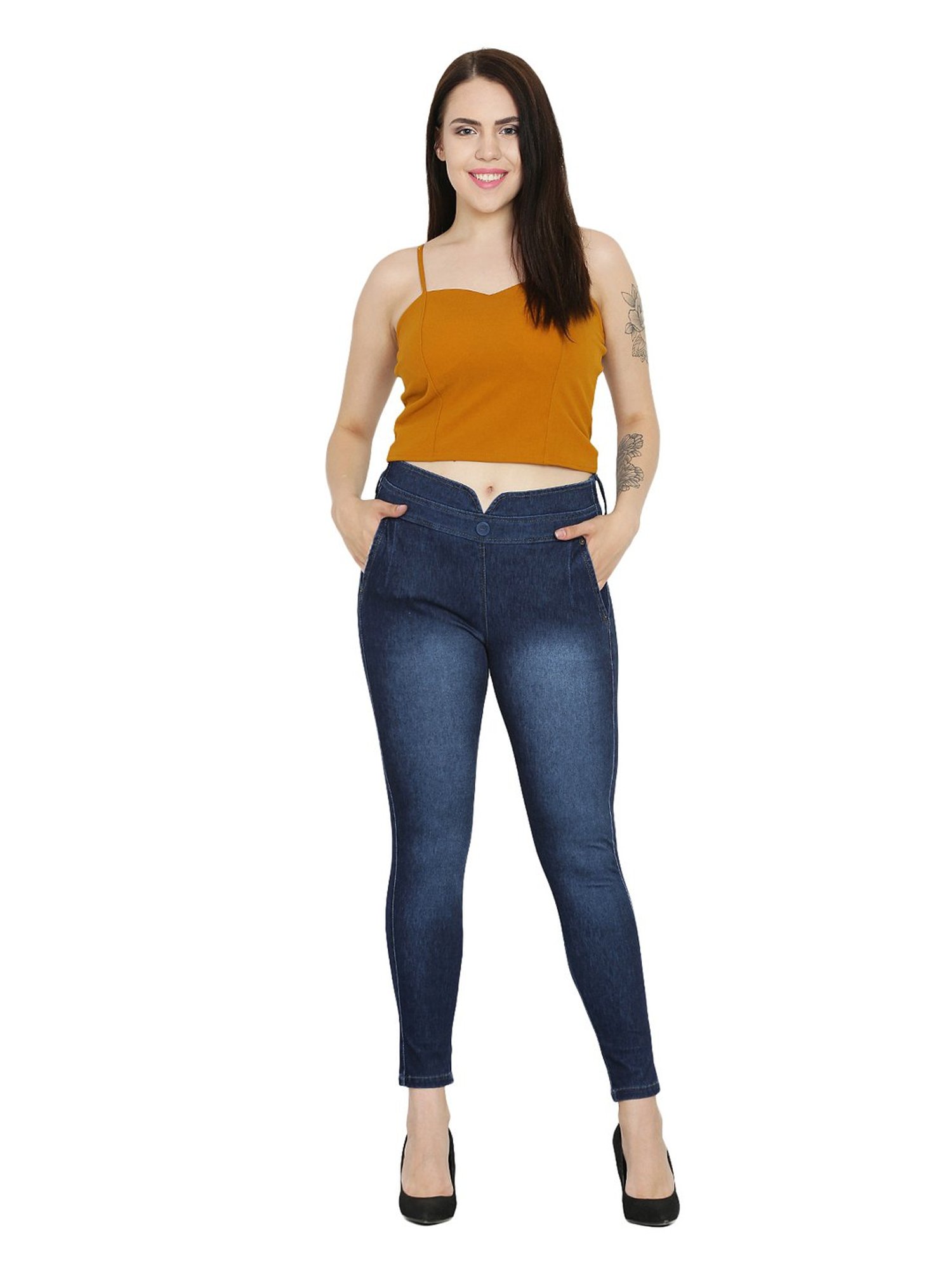 Westwood Blue Relaxed Fit Jeggings