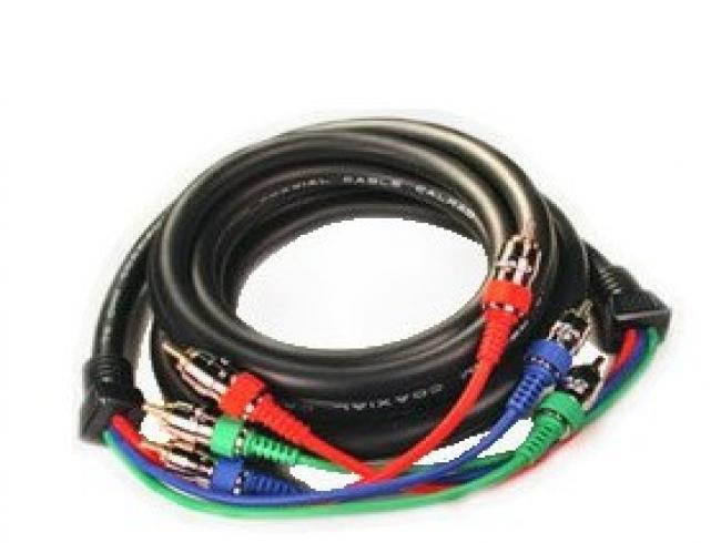 Calrad Electronics 55-872-50 RGB DBL. Shielded Component Video Cable