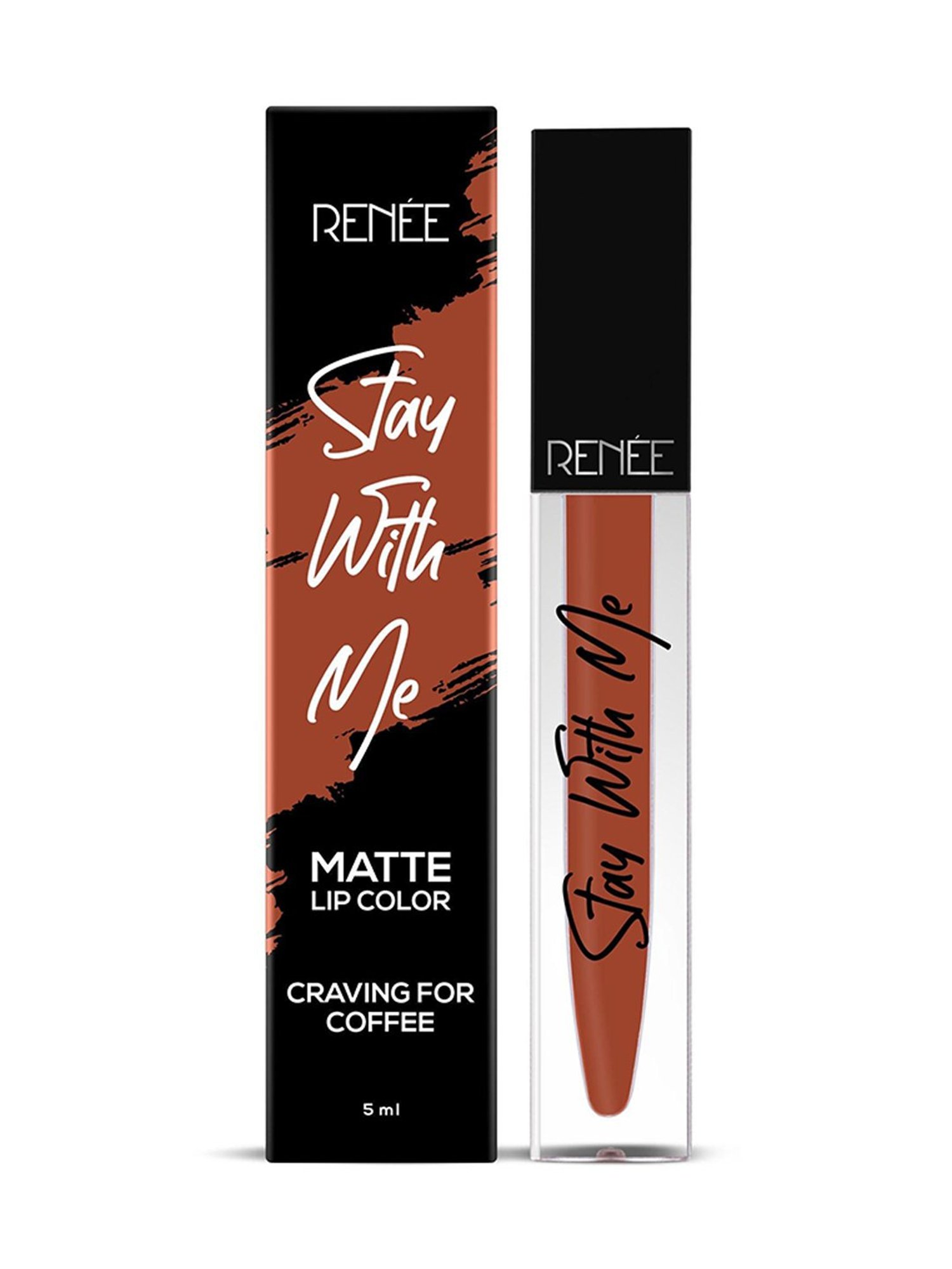 RENEE Stay With Me Matte Lip Color Craving For Coffee - 5 ml