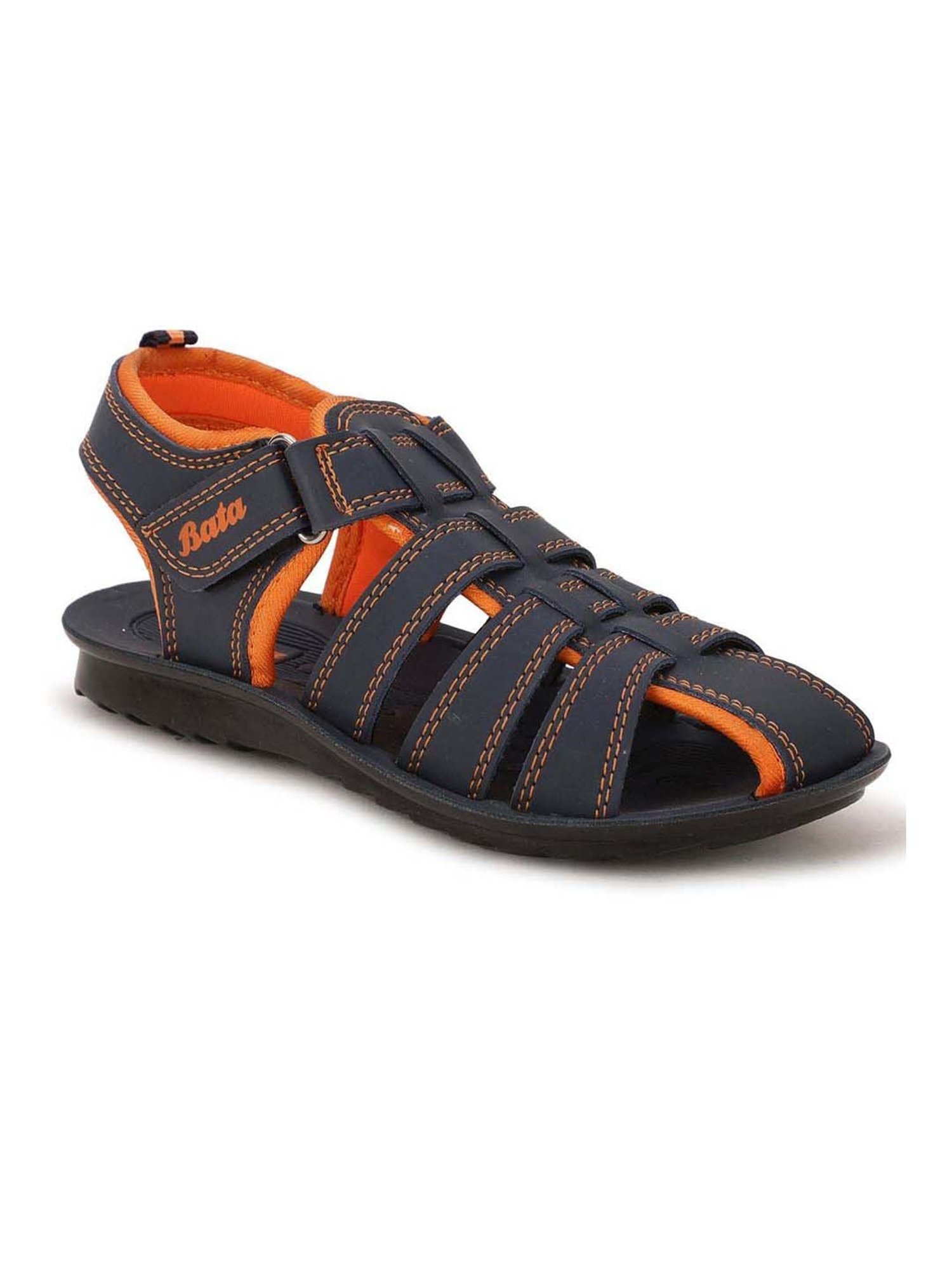 Bubblegummers by Bata Kids Blue & Orange Floater Sandals