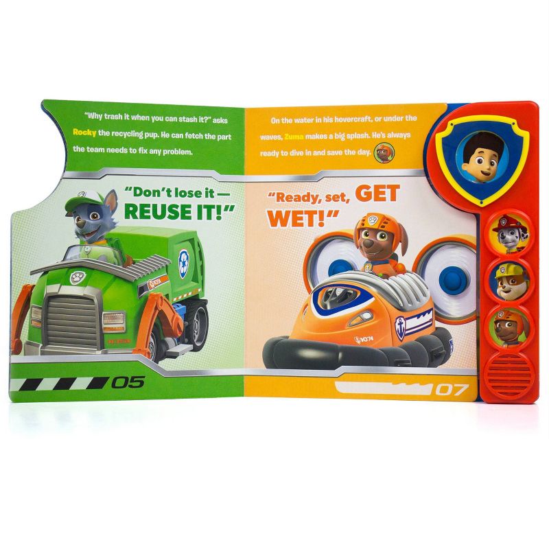 PAW Patrol Meet the Patrol Custom Frame Sound Board Book