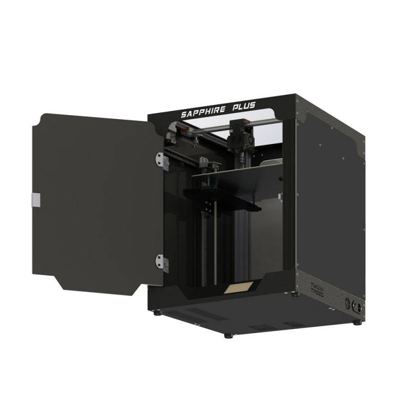 Twotrees 3D Printer FDM Sapphire Plus V1.1 CoreXY MKS TMC2225 Kits 3.5 Inch Touch Screen BMG Extruder and Suspended Filament Rack + free Test PLA Filament 11.81"(L)X11.81"(W)X13.78"(H) Printing Size