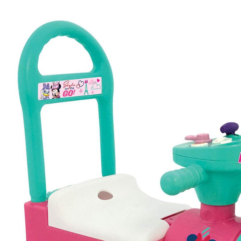 Kiddieland Minnie Mouse Play n Sort Activity Interactive Ride On Train w/ Blocks