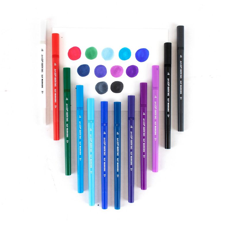 36ct Dual Tip Illy Markers - Art 101
