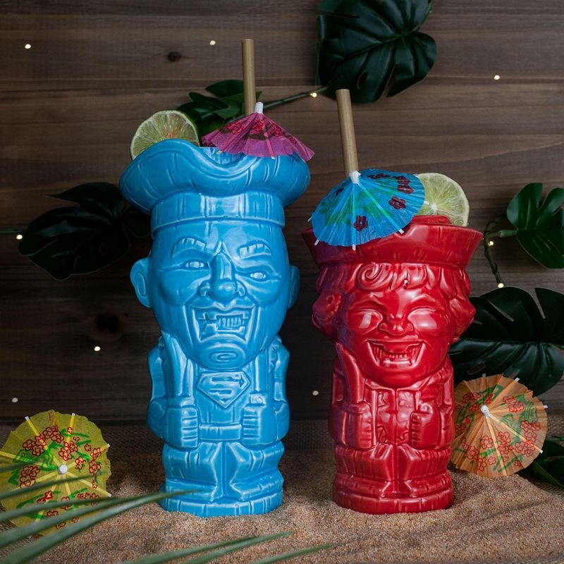 Beeline Creative Geeki Tikis The Goonies Sloth and Chunk Ceramic Mugs | Set of 2